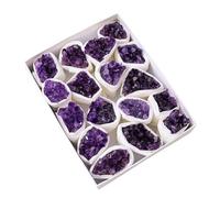 DSZUJTYROP Amethyst Cluster Crystals Rough Stones Crystal Clusters Chips Gemstone for Wicca Gift