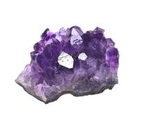 DSZUJTYROP Amethyst Crystal Cluster Geode Cave Stones Small Clusters Irregular Gemstone for Home Desk Decor,80-100g