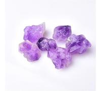 DSZUJTYROP Amethyst Raw Material Small Quartz Cluster Crystal Sample Dot Home Decor Mine Ornaments (Size : 100g)
