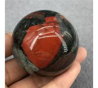 DSZUJTYROP Beautiful African Blood Stone Quartz Sphere Crystal Ball Ornaments (Size : 900-1000g)