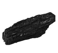 DSZUJTYROP Black Tourmaline Crystal Raw Stones Rough Rock Gemstone for Tumbling, Polishing, Home Decoration,Garden Decor,Gift,200g