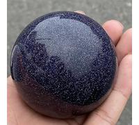 DSZUJTYROP Blue Sand Quartz Crystal Ball Beautiful (Size : 400-500g)