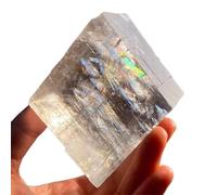 DSZUJTYROP Calcite Rough Stones Crystal Gemstones for Tumbling, Polishing, Home Decoration, Fish Tank DIY, Wicca,100-150g