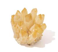 DSZUJTYROP Citrine Crystal Cluster, Gemstone Decoration for The Mood, Viewing and Decorating