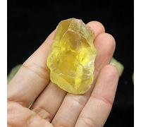 DSZUJTYROP Citrine Stone Rough Quartz Crystal Rock Aquarium Home Room Decoration Garden Ornaments (Size : 20-30g 1pc)