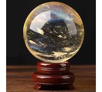DSZUJTYROP Crystal Ball, Office gumper, feng Shui, dedication, polishing, Ornaments, Fortune Telling, Witchcraft viewball,12cm