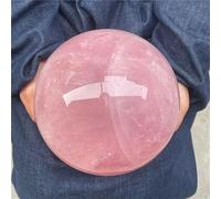 DSZUJTYROP Crystal Ball Ore Home Office Decoration Craft Attract Peach Blossom Love Marriage Stone Ornaments (Size : 60-65mm)