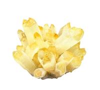 DSZUJTYROP Crystal Cluster Yellow Phantom Quartz geode Gemstone Healings Stone for Gift 1pc (700g-900g)