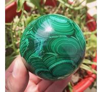 DSZUJTYROP Crystal Quartz Malachite Ball Stone Room Home Aquarium Decoration Accessories Ornaments (Size : About4cm)