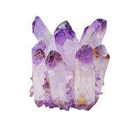 DSZUJTYROP Crystal Stones Amethyst Quartz Cluster, High Rock Geode Stone for, Yoga,Spiritual Decorative Gemstones,600-700g