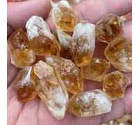DSZUJTYROP Crystals Brazilian Rough Citrine Cluster Raw Stone Rock Ornaments Home Decoration Gemstone (Size : 100g)