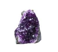 DSZUJTYROP Decorative Ornaments Amethyst Cluster Cut Base Quartz Crystal Druzy Geodes
