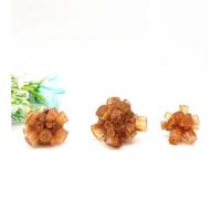 DSZUJTYROP Decorative Ornaments Orange Aragonite Quartz Crystal Cluster Stone Nepheline Home Decor