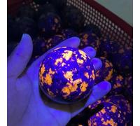 DSZUJTYROP Decorative Ornaments Stone Crystal Ball Wizardry Home Decor (Size : 5-6cm)