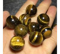 DSZUJTYROP Decorative Ornaments Tiger Eye Jasper Ball Quartz Crystal
