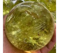 DSZUJTYROP Decorative Ornaments Topaz Ball Quartz Crystal Decoration (Size : 40mm)