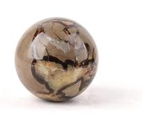 DSZUJTYROP Dragon Septarian Stone Ball Crystal Sphere Quartz Gemstone for Home Decor, Fengshui, Divination,40mm