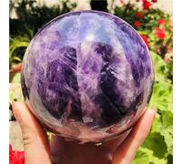 DSZUJTYROP Dream Amethyst Ball Polished Sphere Room Decor Crystal Crafts Stone Globe Souvenirs Ornaments (Size : 4cm)
