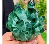 DSZUJTYROP Green Mirage Crystal Cluster Jewelry Ornaments (Size : 300-350g)