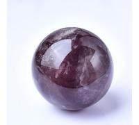 DSZUJTYROP Green Purple Fluorite Ball Living Room Study Home Office Decoration Crystal,70~80mm