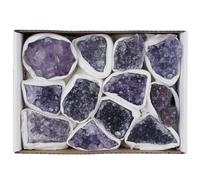 DSZUJTYROP Healng Raw Amethyst Cluster Geode Crystals Stone Rock for Jewelry Making Gemstone Spiritual Gifts