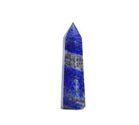 DSZUJTYROP Lapis Lazuli Rough Stone Decoration Crystal Point Home Landscaping Ornaments (Color : 60-70mm)