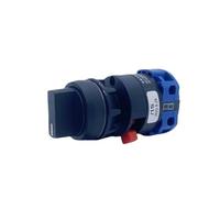 DSZUJTYROP LW26-20/1S Single Hole 22mm Installation 20A Three Position 1 Pole Changeover Selector Dual Power Rotation Rrotary Cam Switch Switches