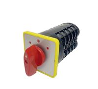 DSZUJTYROP LW5-16/5 Rotary Cam Switch 3 Position 5 Poles 16A Silver Main Changeover Selector Switches