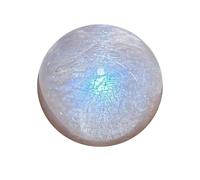 DSZUJTYROP Moonlight Stone Ball Blue Crystal Feng Shui Gift for Home Decor,50~55mm