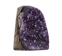 DSZUJTYROP Polished Raw Amethyst Crystal Cluster Stones Quartz Purple Geode Home Decoration Gifts Balancing,800~1000g