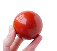 DSZUJTYROP Red Jasper Ball with Stand, Crystal Sphere for Home Fengshui Yoga, Balancing,35mm