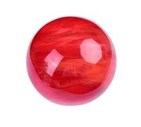 DSZUJTYROP Red Smelt Quartz Crystal Ball| Obsidian | Melting Sphere| Gemstone for Feng Shui Divination,12cm/4.7in