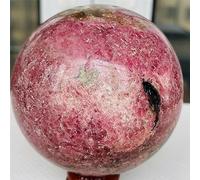 DSZUJTYROP Rose Flower Crystal Ball, Ornament (Size : 450-500g)