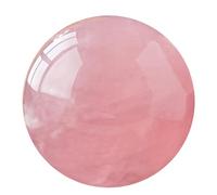 DSZUJTYROP Rose Quartz Stone Sphere Crystal Area, Crystals,Pink-50~60mm