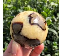 DSZUJTYROP Septarium Stone Quartz Crystal Ball Home Decoration Cutting polishing 1pc Ornaments (Size : 5cm)