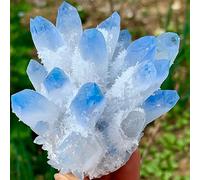 DSZUJTYROP Sky Blue Phantom Quartz Crystal Cluster (Size : 800-900g)