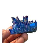 DSZUJTYROP Stone 90-100g Quartz Crystal Titanium Silicon Clusters(2pcs)