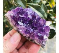 DSZUJTYROP Stone Amethyst Quartz Cluster Home Ornaments Crafts Decorative Gift(30-50g)
