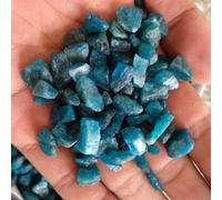 DSZUJTYROP Stone Blue Apatite Gem Crystals Bulk Rough (1000g)
