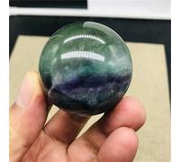 DSZUJTYROP Stone Fluorite Quartz Crystal Ball Gift