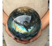 DSZUJTYROP Stone Labradorite Quartz Moonlight Crystal Ball Stone(61-70mm)