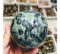 DSZUJTYROP Stone Malachite Crystal Ball for Home Decoration Gift(5-6cm)