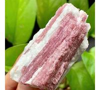 DSZUJTYROP Tourmaline Quartz Crystal Rough Stone Ornaments (Size : 30-40g)