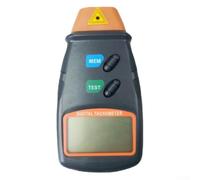 DT-2234C+ Non-Contact Tachometer with 20-Reading Memory for Comparative RPM Analysis in Routine Inspection Tasks (Black button)