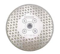 DT-DIATOOL Diamond Cutting and Grinding Discs 4.5 Inch / 115mm x M14 Both Side Coated Electroplated for Granite Tile Marble Stone