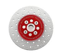 DT-DIATOOL Diamond Cutting and Grinding Discs 4.5 Inch / 115mm x M14 Double Side Coated Vacuum Brazed for Granite Concrete Marble Stone