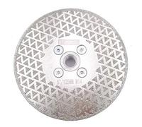 DT-DIATOOL Diamond Cutting and Grinding Discs 5 Inch / 125mm x M14 Both Side Coated Electroplated for Granite Tile Marble Stone
