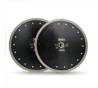 DT-DIATOOL Diamond Cutting Disc 2PCS 10 Inch / 250mm Cutting Disc with X Mesh Turbo for Porcelain Tile Marble Ceramic Granite