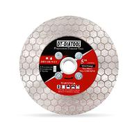 DT-DIATOOL Diamond Cutting Disc Tile Cutting Disc 125mm with M14 Flange for Porcelain Ceramic Marble Artificial Stoneware Edge Grinding