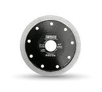 DT-DIATOOL Diamond Disc 4.5 Inch / 115mm Cutting Disc with X Mesh Turbo for Porcelain Tile Marble Ceramic Granite